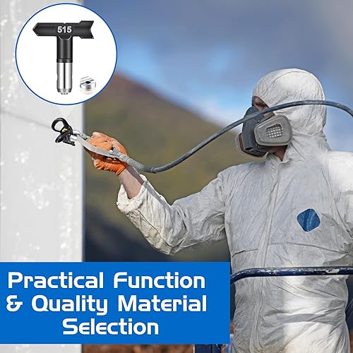 Miniatura 6 de Zhengmy 12 boquillas de punta reversible para pulverizador de pintura sin aire, para accesorios de máquinas de pulverización,