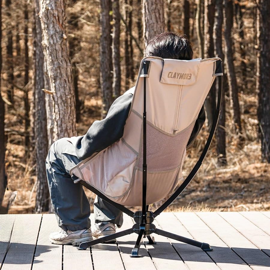 テーブル・チェア・ハンモック Tac. Chair DAMNGOOD!! ver. L size Tac. Chair L - Black – HCC TOKYO - Helinox Creative Center Tokyo