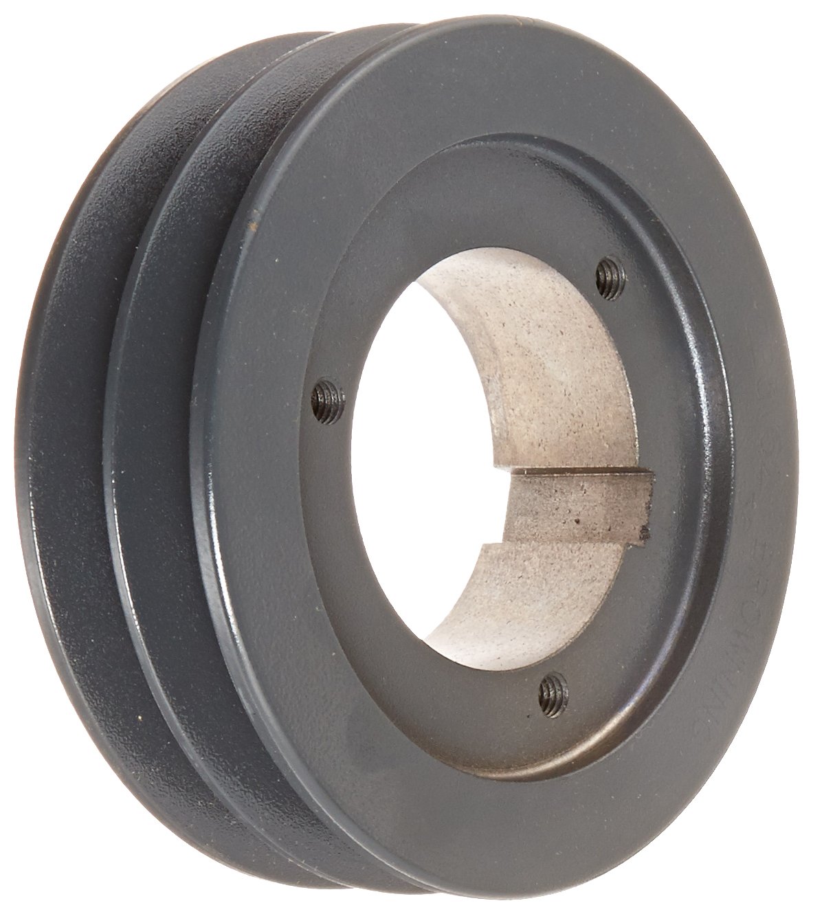 Browning 2B5V52 Split Taper Sheave, Cast Iron, 2 Groove, A, B or 5V Belt, Uses B Bushing