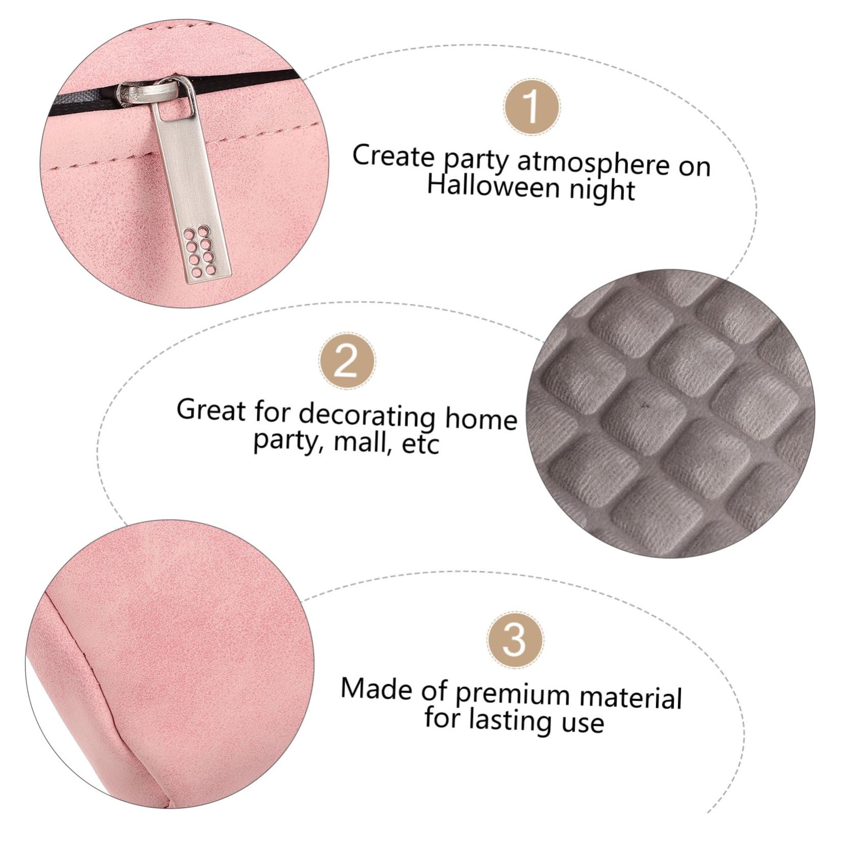 LABRIMP Borsa a Tracolla per Laptop in Pelle Scamosciata Rosa e Protettiva, Stile Classico Semplice, per Uso Quotidiano e Ufficio