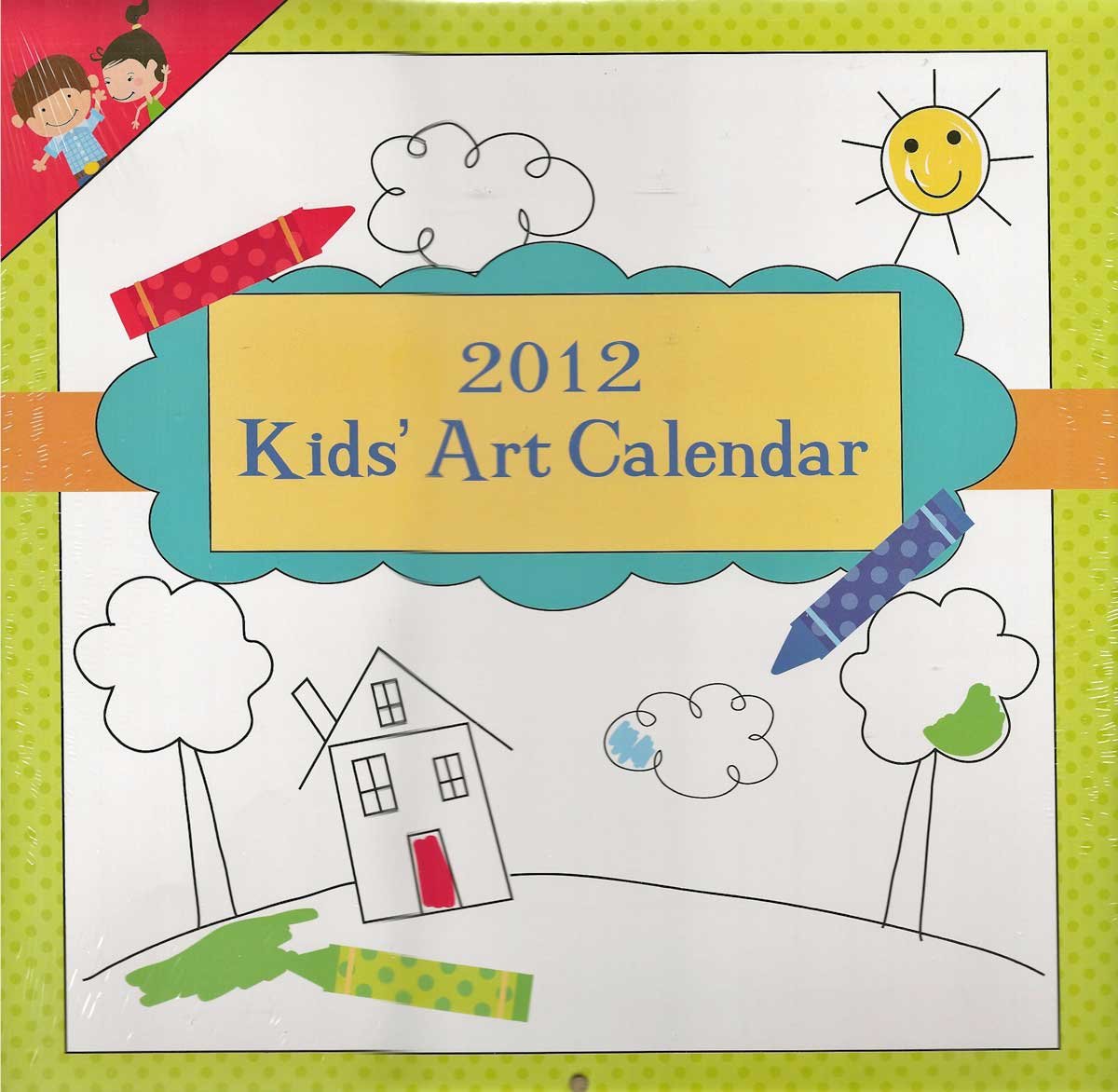 2012 Kid's Art Wall Calendar by Studio 10