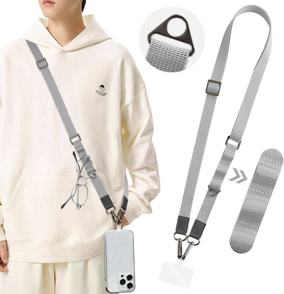 Amazon.co.jp: [Tonriga] スマホ ストラップ 首掛け 斜めがけ 肩掛け