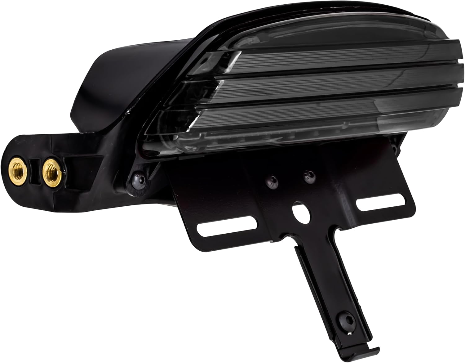 Eagle Lights Bobtail Tri-Bar LED Tail Light for Harley-Davidson® Softail – 2006-2015 FXST, FXSTB, FXSTC, FXSTS & FLSTSB Plug & Play (Smoked)