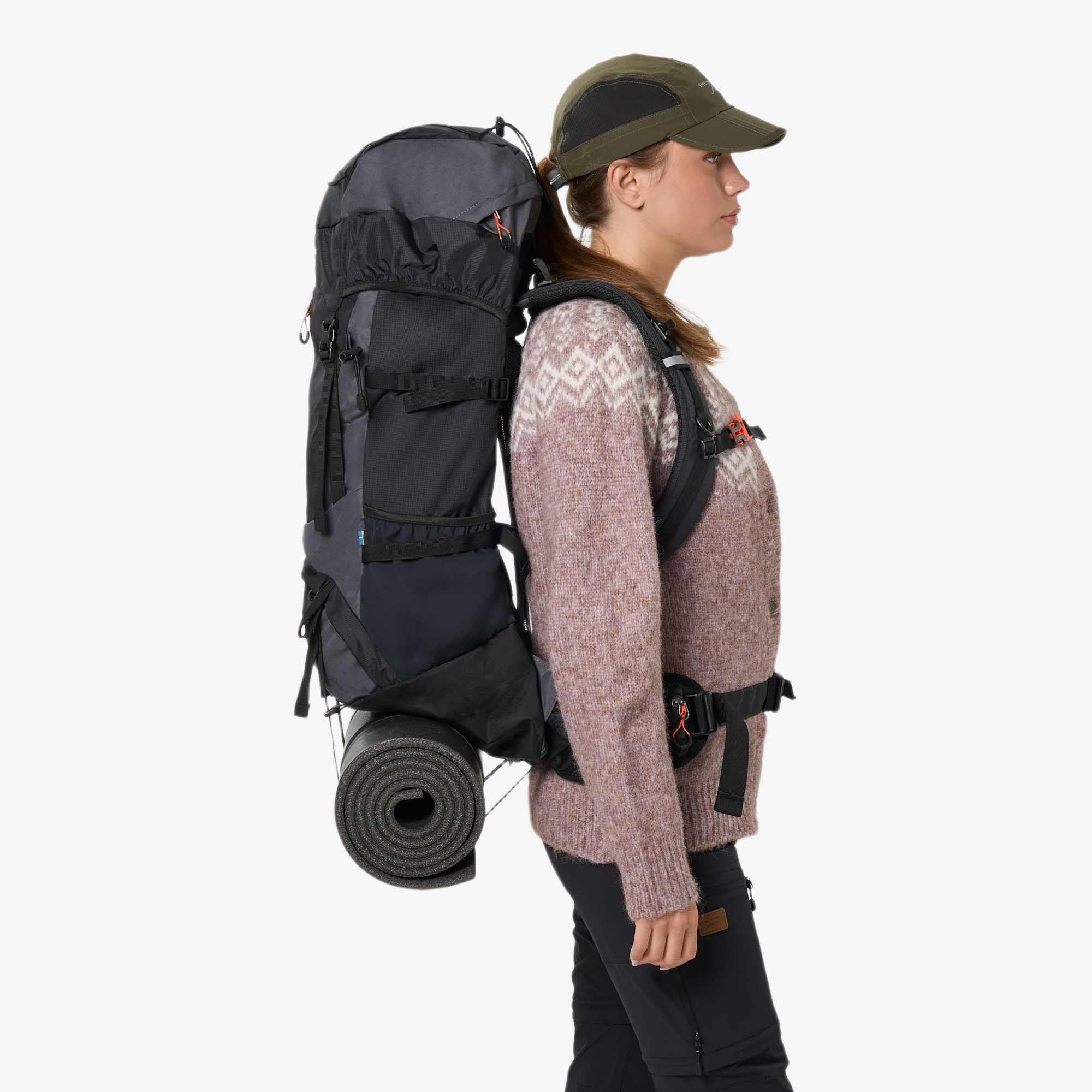 Swedemount Expedition Plecak Turystyczny 55L – Duża Pojemność, Wygodny System Nośny dla Unisex