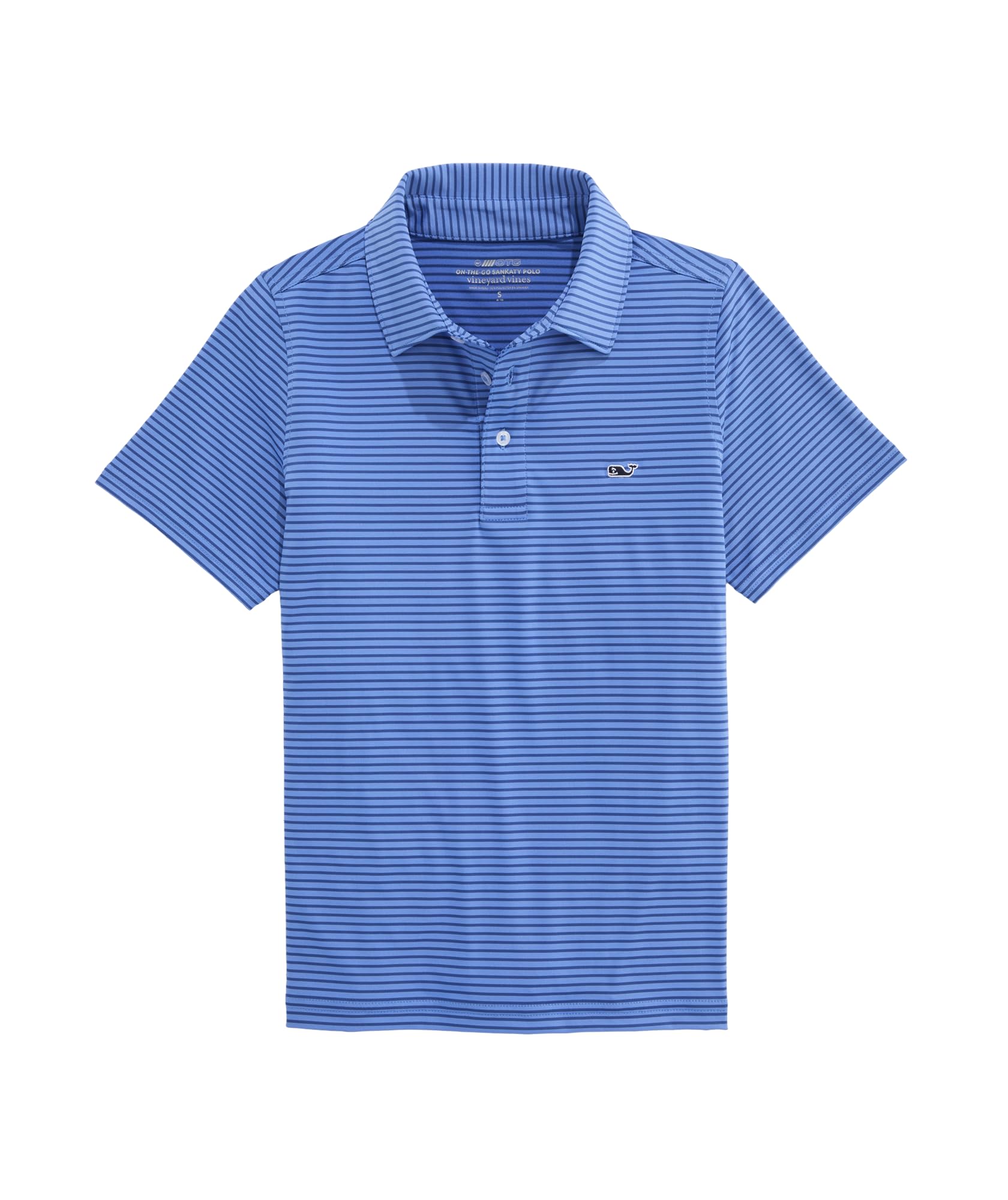 vineyard vines Boys' Bradley Stripe Sankaty Polo (Toddler/Little Boys'/Big Boys')