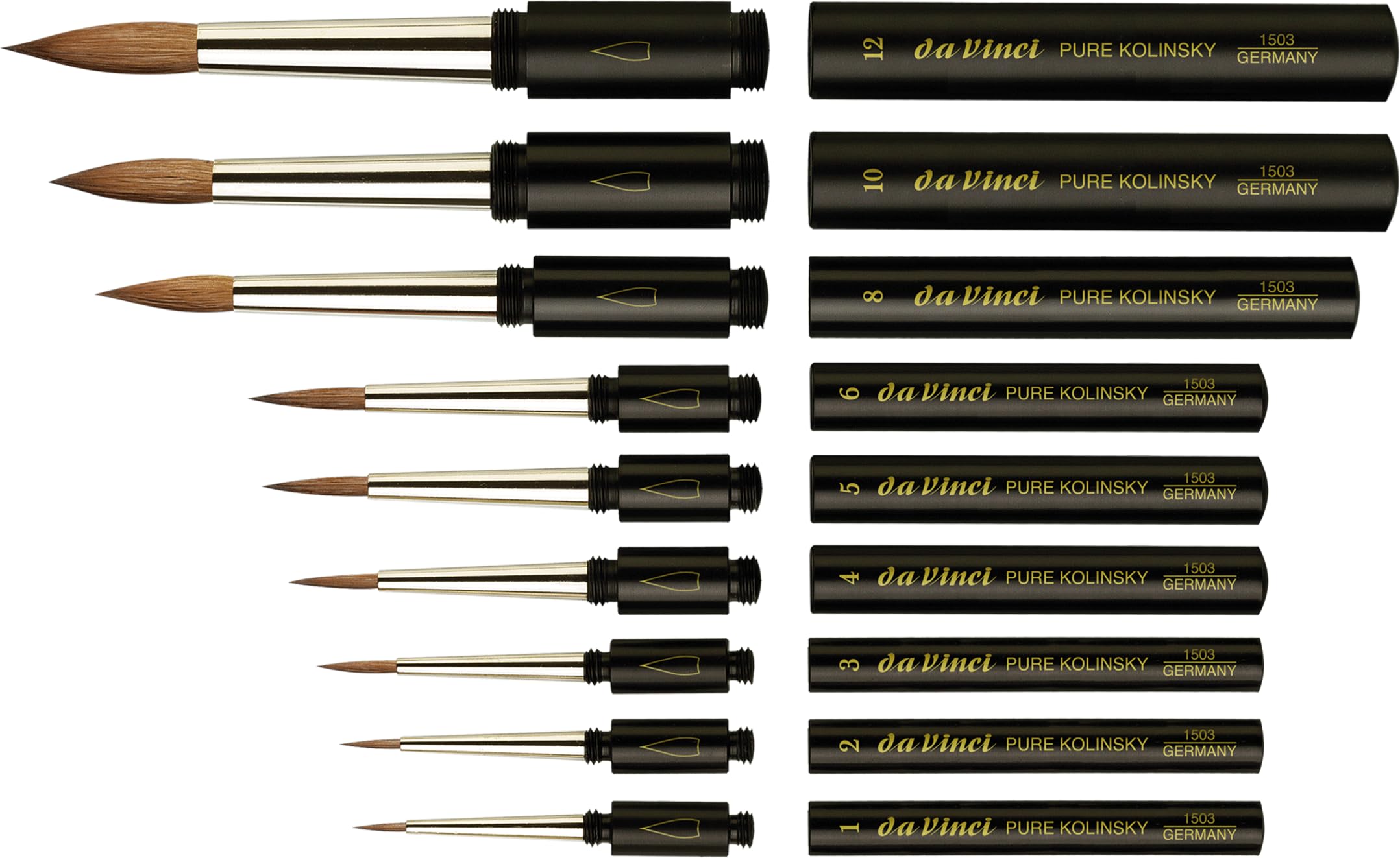 Amazon.com: da Vinci Travel Series 1503 Maestro Watercolor Brush