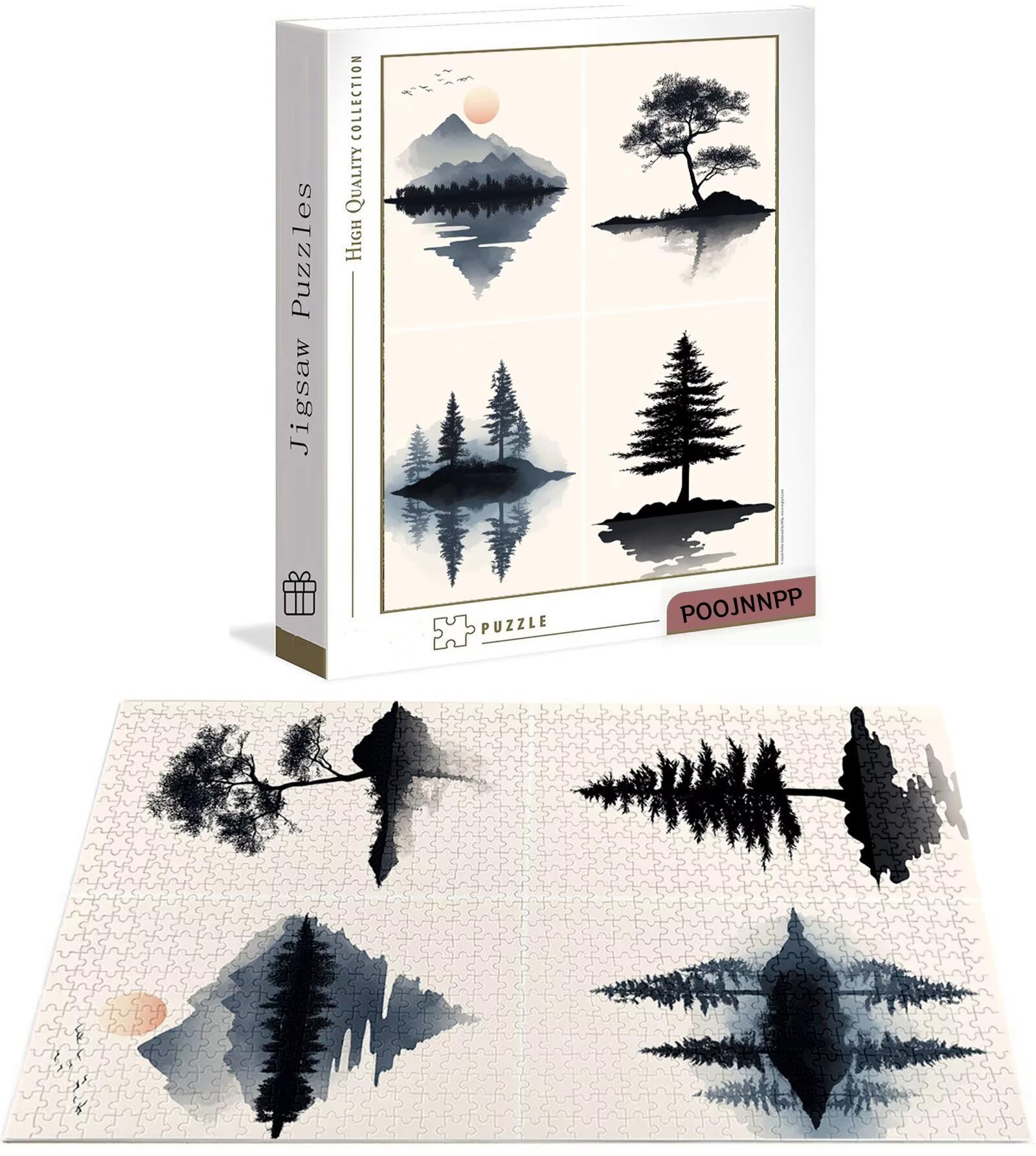 Puzzle 6000 Pezzi per Adulti, Puzzle Giappone in Legno per Adulti, Puzzles Paesaggio Impegnativi, Giochi Educativo per Famiglie, Rompecapo con Scatola per Decorazioni Casa, Regalo di Natale B-7479