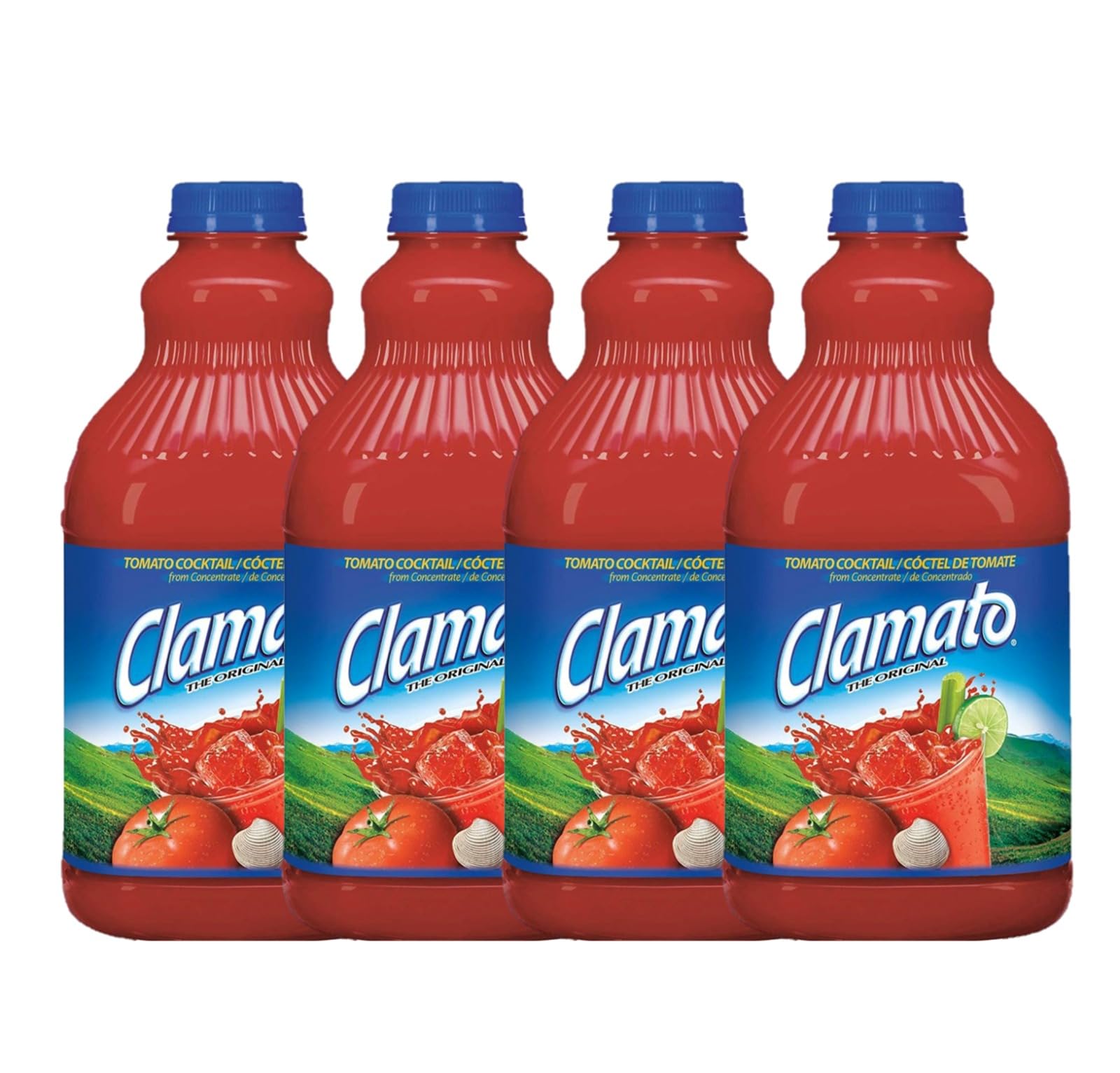 Clamato - Cocktail de tomate concentré 4 uds x 946 ml - Pack Promoo