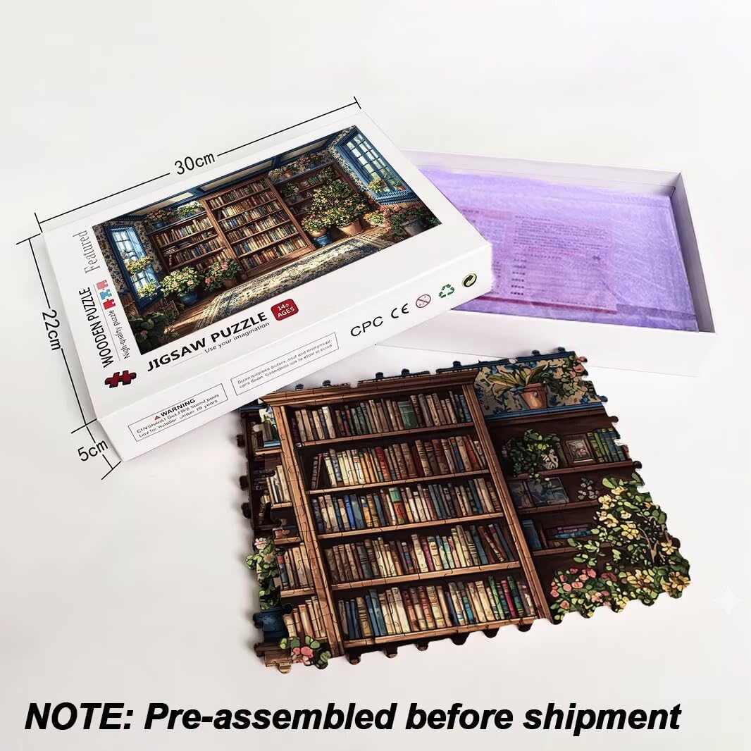 Puzzle 1000 Pezzi, Puzzle Casa per Adulti, 70x50cm, Compact Box -4398
