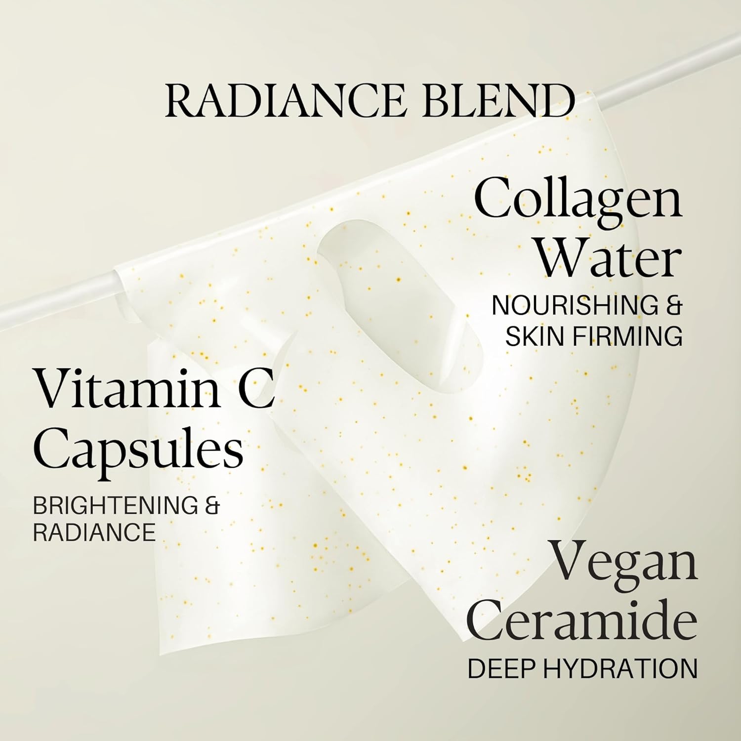 d'alba Piedmont Signature Vita Capsule Hydrogel Mask 8-Shape 1BOX (4 Sheets) - Image 5