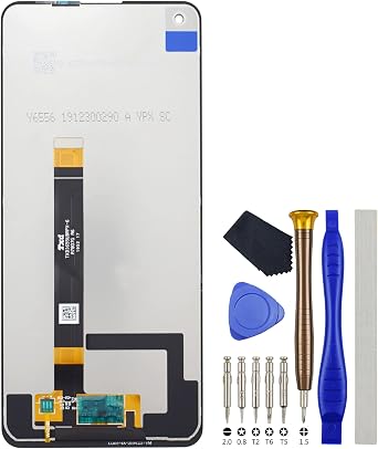 Lcd Touch Display Complete Screen Replacement for LG K51S 6.55 inches Screen LMK510EMW K510EMW Black including free tool kit