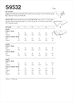 Vista 2 de Simplicity SS9532A - Kit de patrón de costura para ropa deportiva para mascotas, código S9532, XS-S-M-L-XL