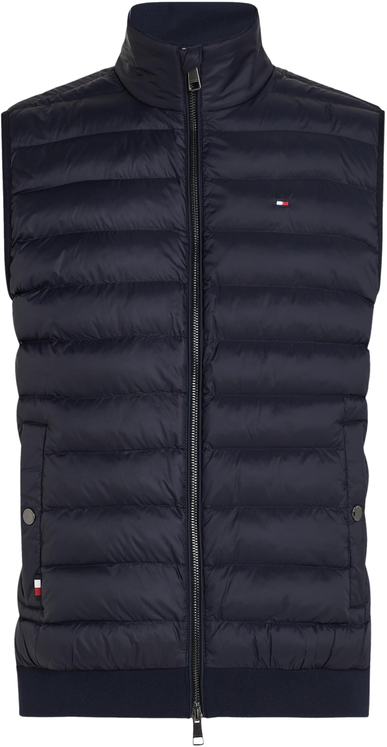 Tommy Hilfiger Męska kamizelka MIX MEDIA MW0MW38982 Inne bluzy, Niebieska, S, Niebieski (pustynne niebo), S