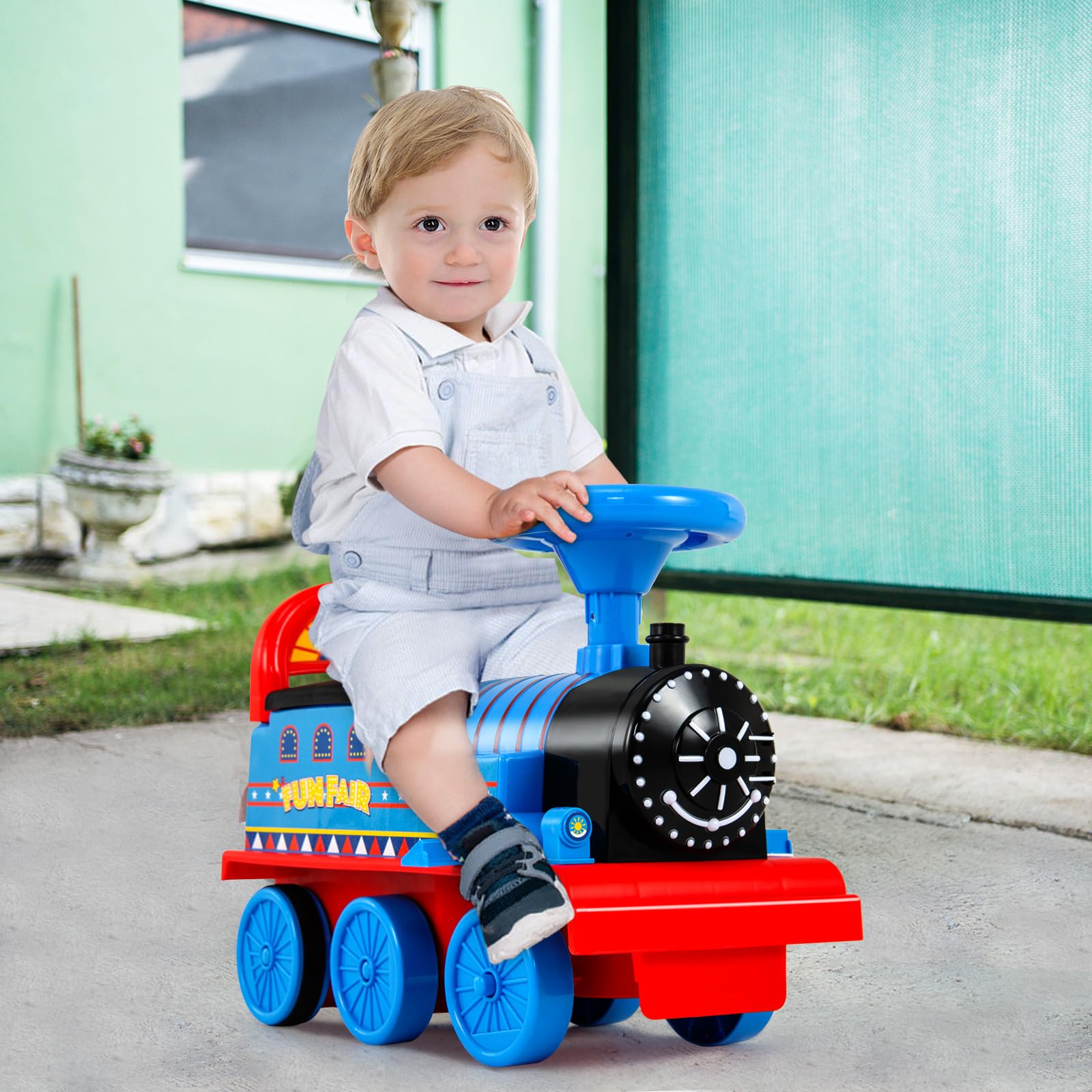 Honey Joy Kids Ride On Train And Track HONEY JOY Kids Ride On Dump