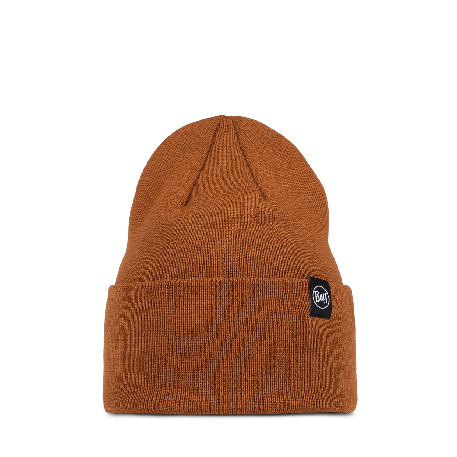 Buff Knitted Beanie Lilon Copper Unisex Adult