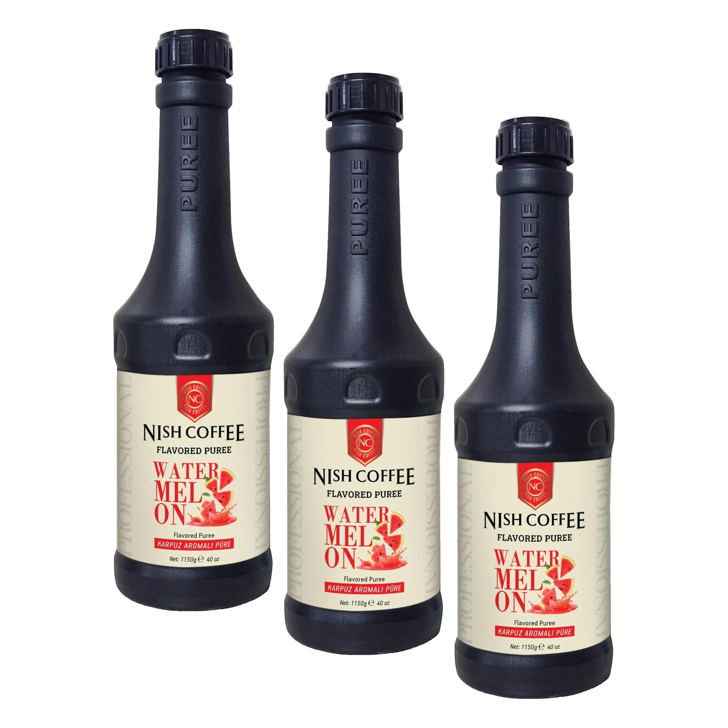 Nish Karpuz Aromalı Püre Sos 1150 Gram (3 paketi)