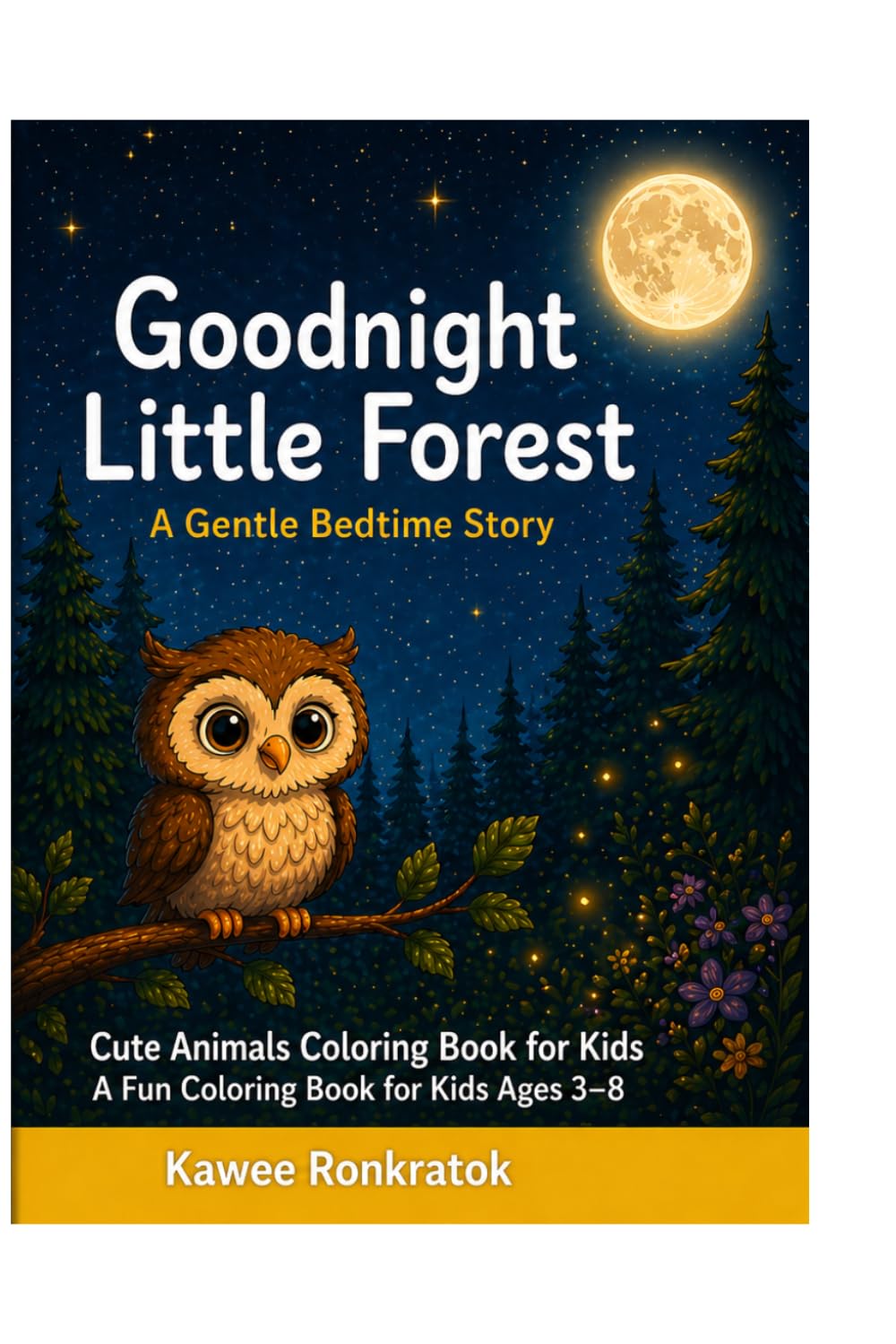 Cute Animals Coloring Book for Kids: A Fun Coloring Book for Kids Ages 3–8