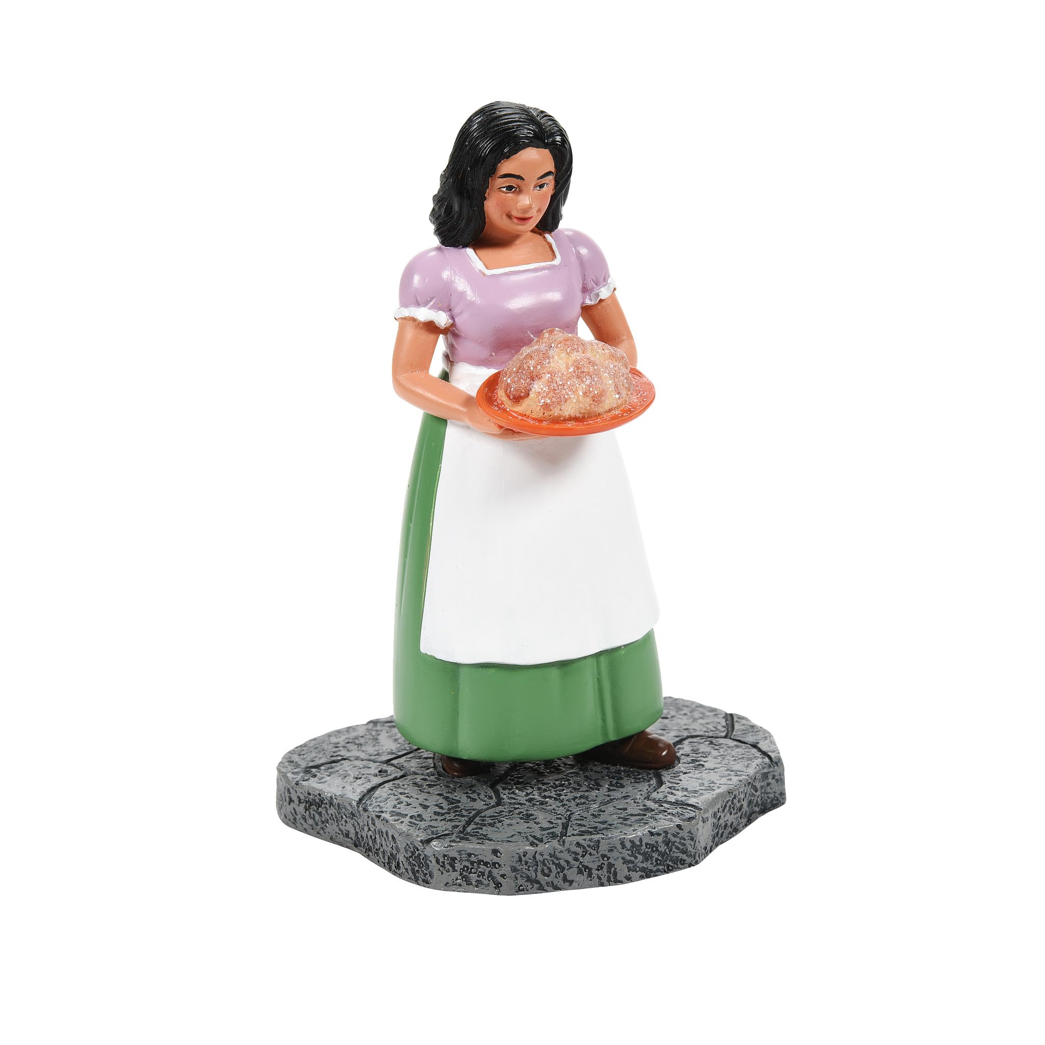 Department 56 Snow Village Halloween Accessories Bread of The Dead Figurine, 2.01 Inch, Multicolor
