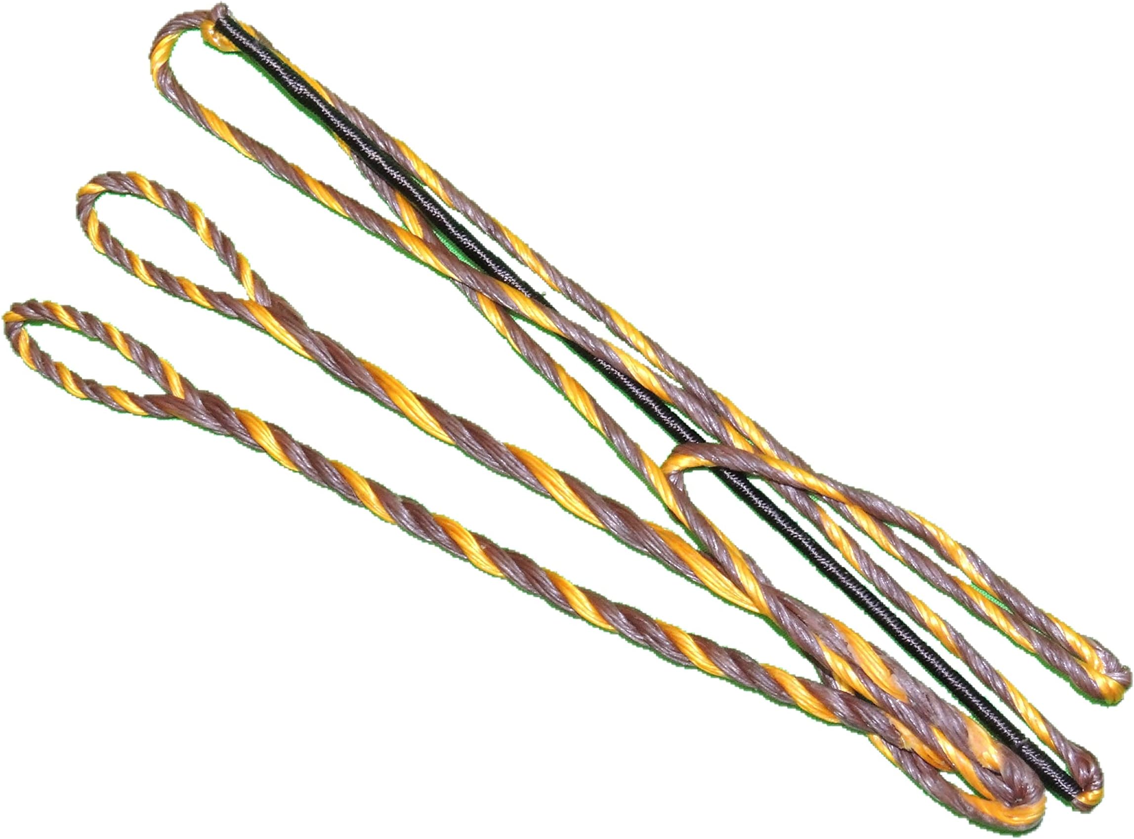 FLEMISH B-50 LONGBOW (Small Loops) Brownell Dacron REPLACEMENT BOWSTRING - BOW STRING - ACTUAL STRING LENGTH - 3 PLY Premium - Made in USA by Traditional Gear Archery Products (Multiple Sizes)