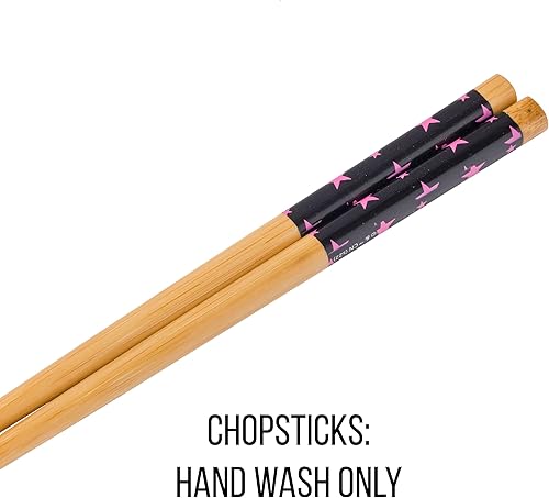 Miniatura 4 de Silver Buffalo - Cuenco con palillos para ramen, de cerámica, modelo trío Power Puff Girls, con caja, 20 fl oz