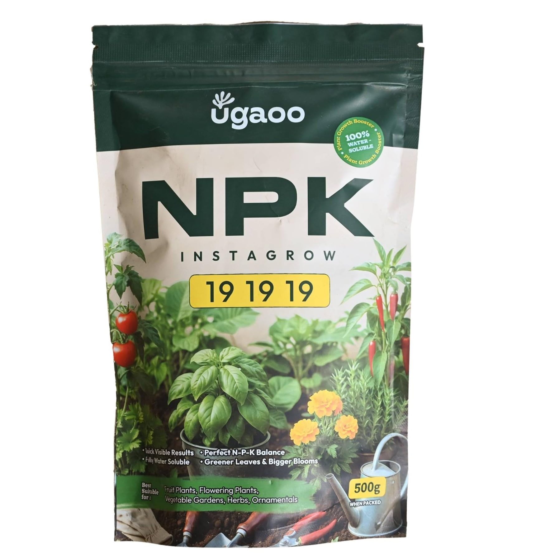 UGAOO InstaGrow NPK 19:19:19 Fertilizer 500g - Image 1