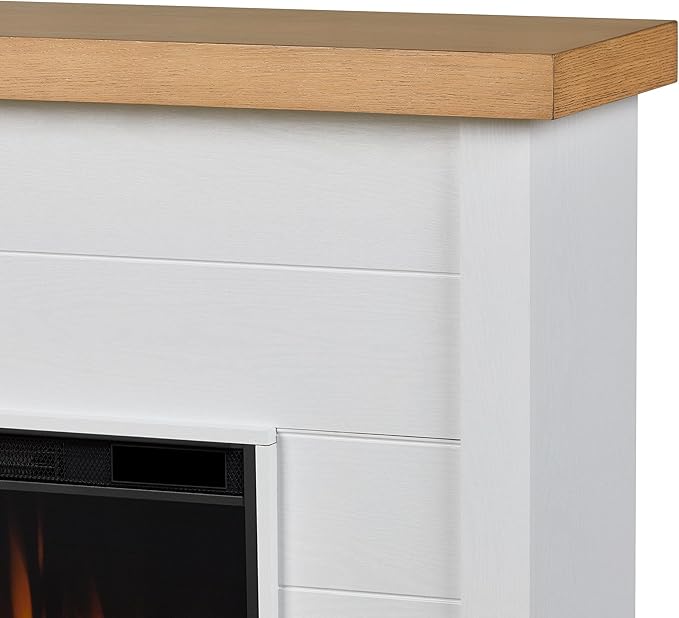 Real Flame Chimenea Eléctrica Marshall 49" Blanca miniatura 6