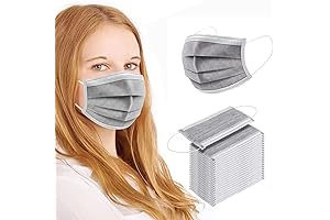 100PCS Adult AntiVirus Multi-Layer Protection Disposable Face Masks