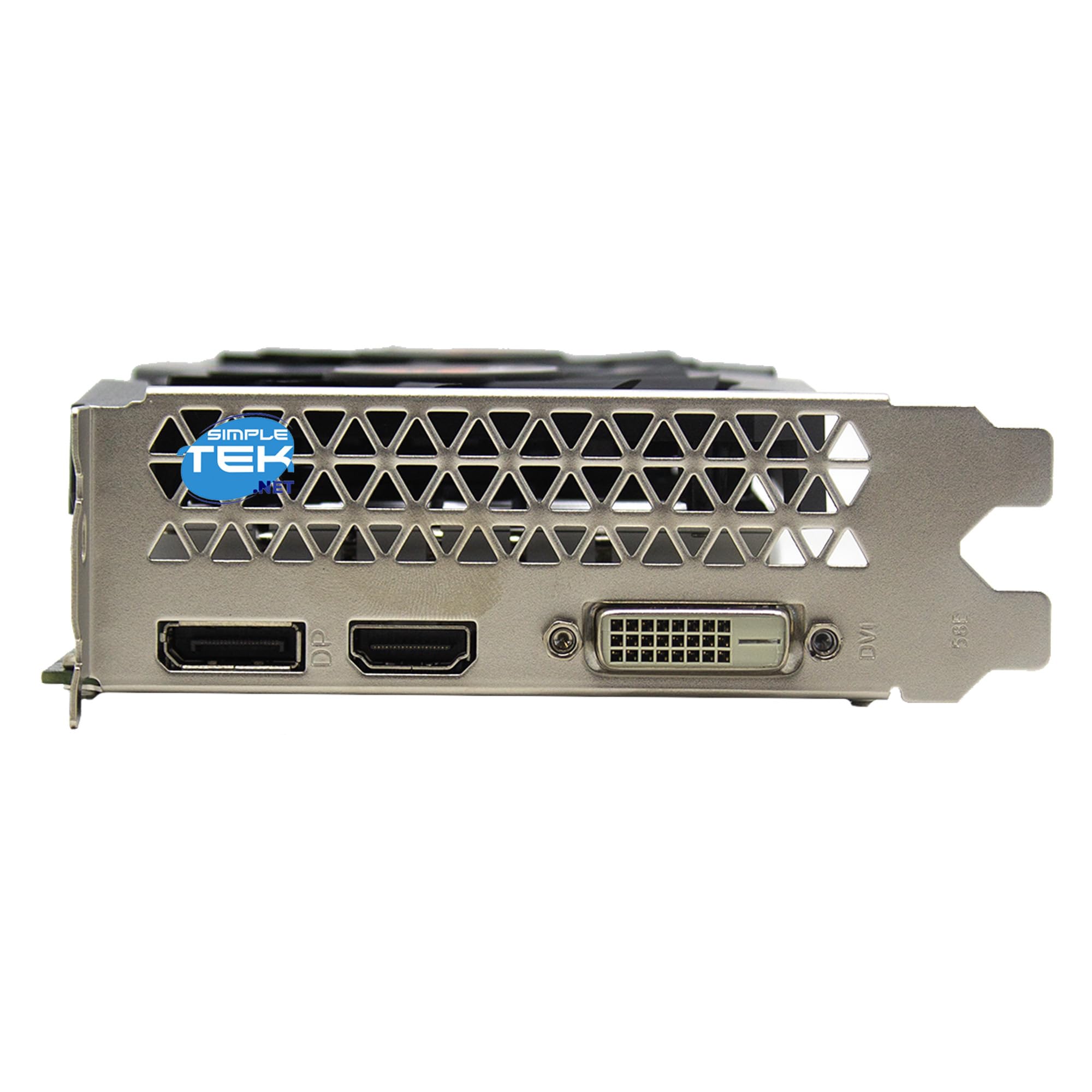 SIMPLETEK - Scheda Video per Gaming e Editing 8GB GDDR5 - Interfaccia 256-bit - Supporto Multi-Monitor - Uscite Digitali DisplayPort, HDMI e DVI