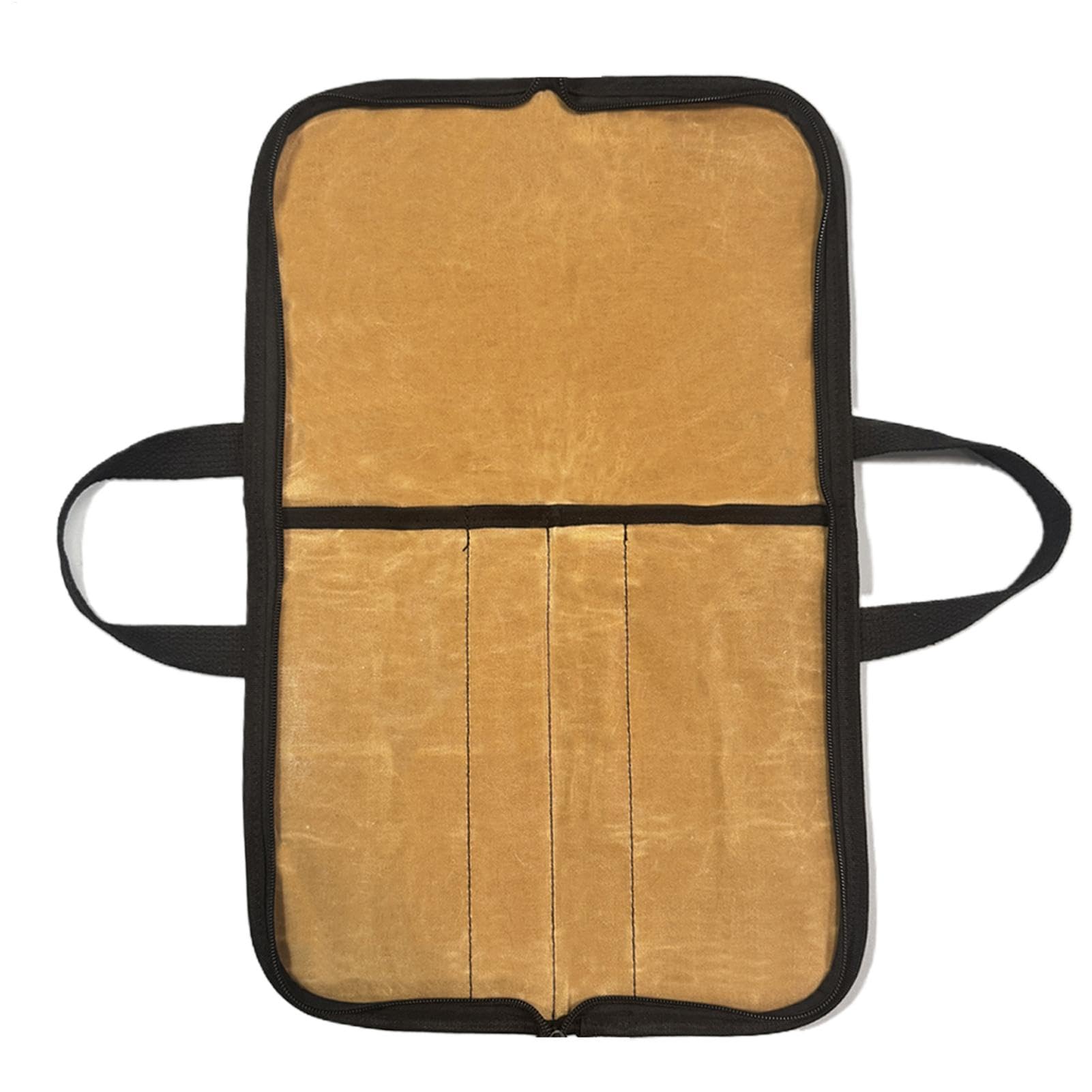 Luieonm Chefs Roll Bag Portable Canvas Chef Organizer