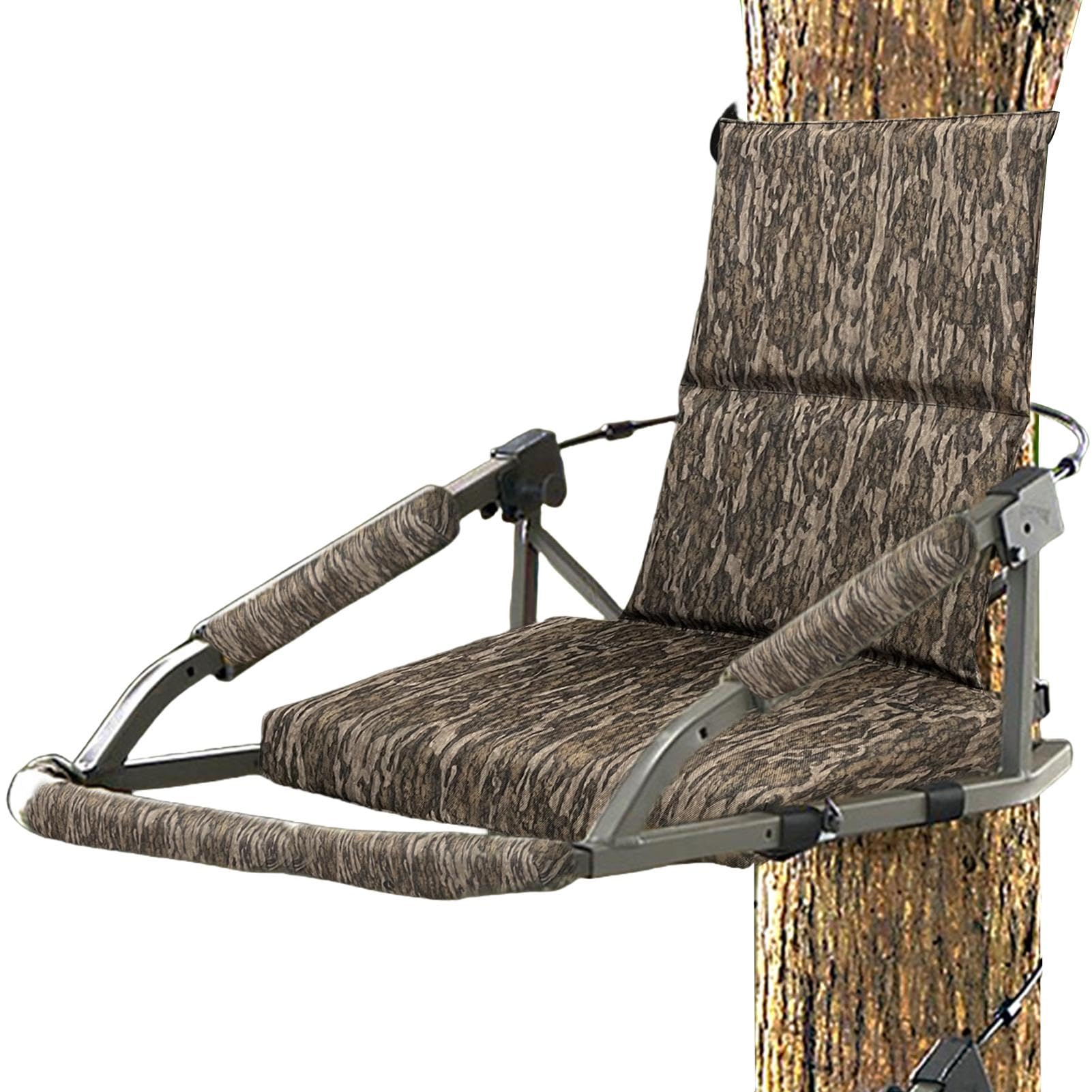 Reemplazo del Asiento del Soporte del árbol, cojín del Asiento del Soporte del árbol - Cojín Impermeable para Soporte de árbol con Respaldo,Asientos Plegables para árboles, Suministros para