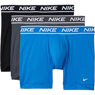 Nike All Day Micro Boxer Brief 3-Pack photo blue/iron grey/black