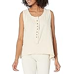 Free People Josie Henley Tank Summer Khaki LG (Women's 12)