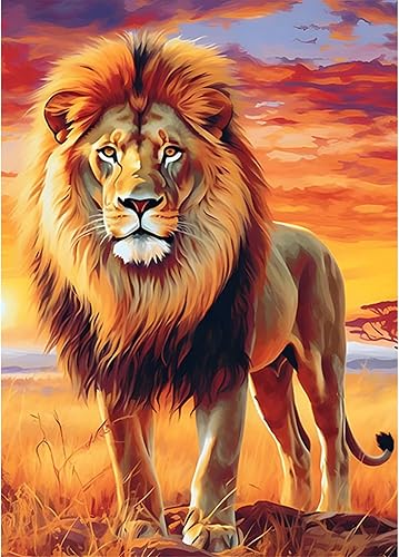 Miniatura 8 de SENQAO Kits de pintura de diamantes de zorro para adultos animales, kits de arte de diamante de zorro para adultos principiantes, taladro completo