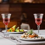 Ensemble de verres à vin 6, Verres à vin en cristal soufflé à la main, verre à vin sans plomb pour les clients quotidiens et l'hébergement, Cadeaux pour le mariage