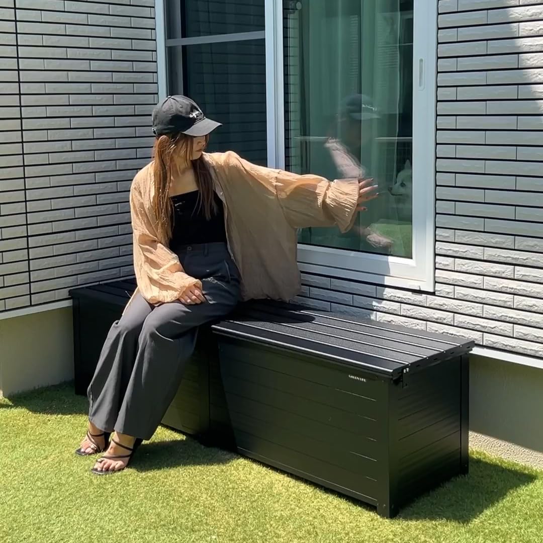 グリーンライフ(GREEN LIFE)ベンチストッカーABS-174N(MBK) Amazon.co.jp: 【Amazon.co.jp 限定】グリーンライフ(GREEN LIFE