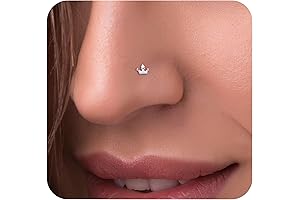 Jolliz 925 Sterling Silver Nose Piercing Studs