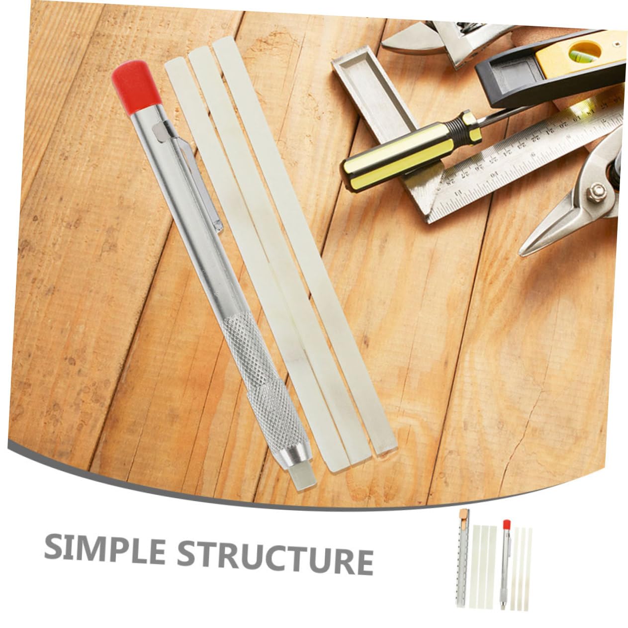 SHINEOFI 3 Juegos Tiza de Soldador con Soporte Lápiz de Tiza de Jabón Natural Azulejos y Superficies