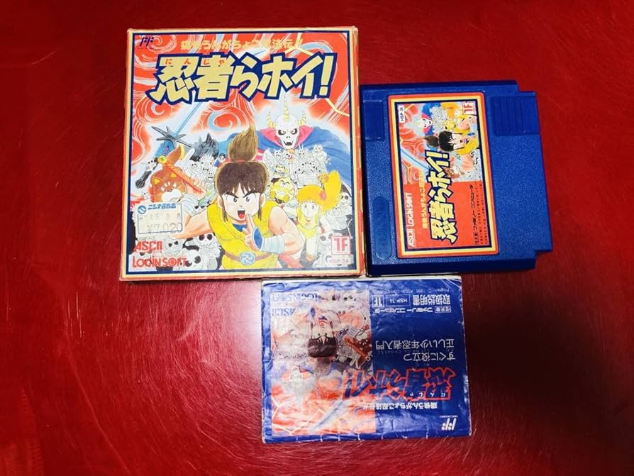 Amazon.co.jp: 痛快うんがちょこ忍法伝!! 忍者らホイ！ 箱説付 : おもちゃ