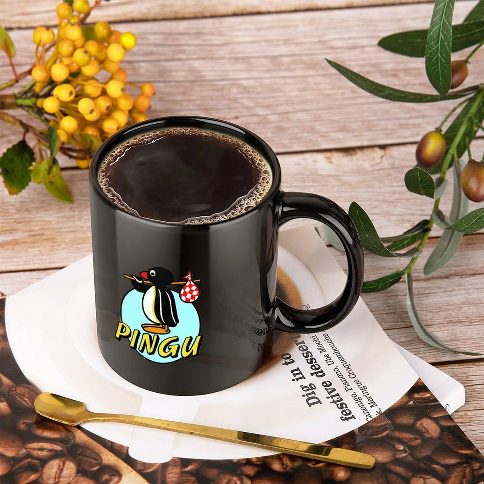Amazon.co.jp: ピングー (PINGU) マグカップ おもしろ食器