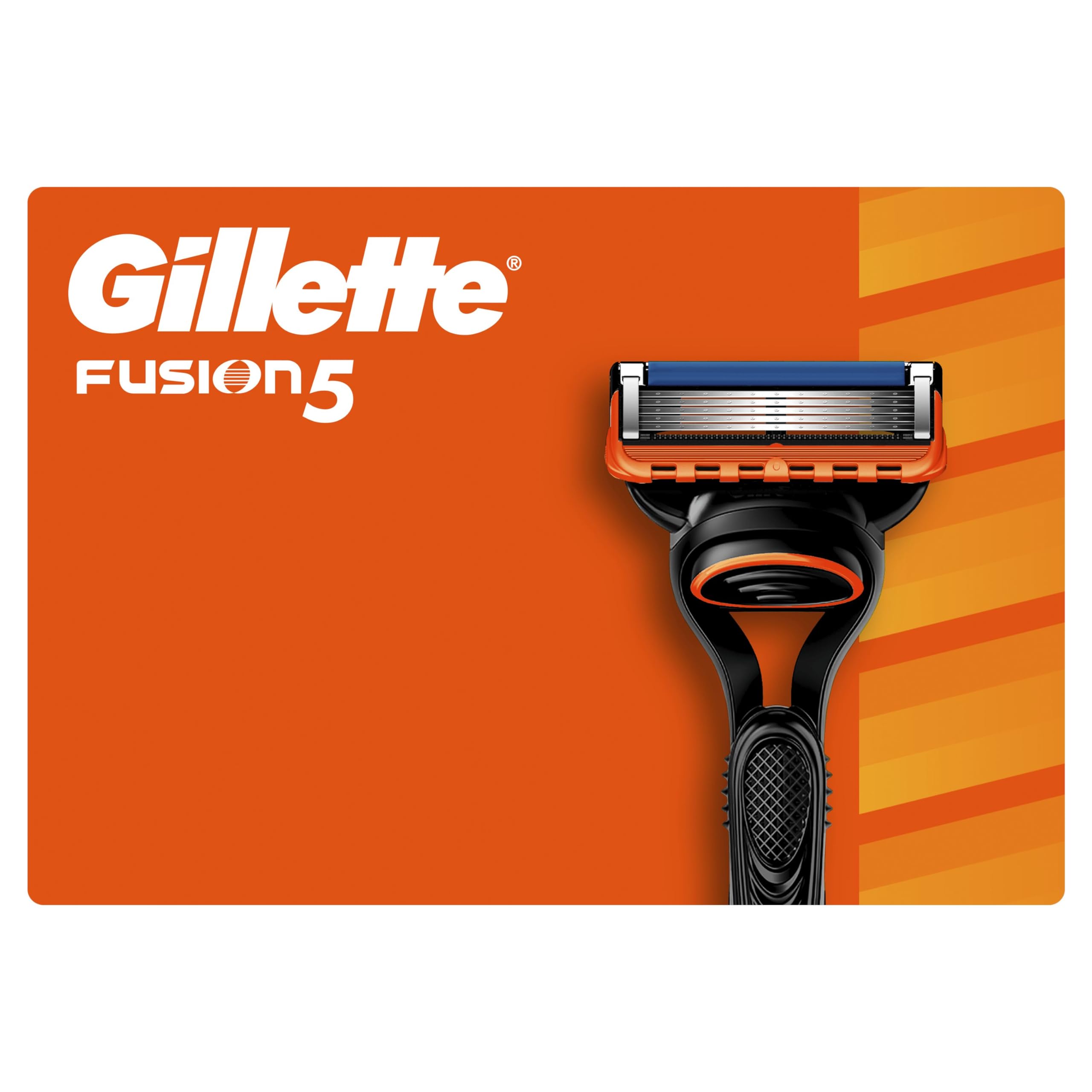 Gillette Fusion5 12 Lamette di Ricambio per Rasoio, con Striscia Lubrificante per una Scorrevolezza Fluida e 5 Lame per una Rasatura Profonda e Duratura, Lamette Rasoio Barba Gillette