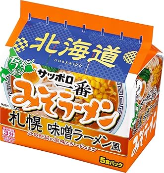 Amazon.co.jp: サッポロ一番 みそラーメン 札幌 味噌ラーメン風