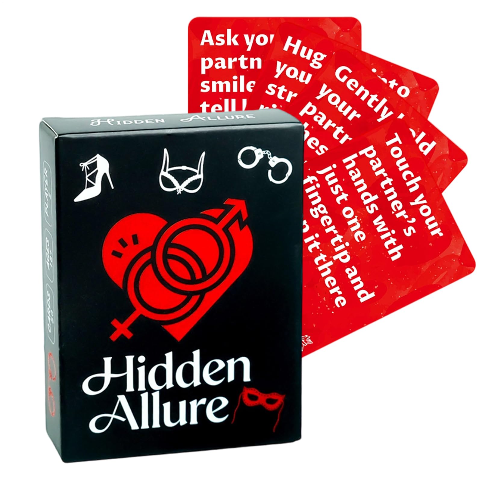 Card Games for Adults | Romantic Intimate Fun Portable Leisure Toys,Intimacy Card Game,for Valentine's Day Holiday Festival Activities Home Travel Date Adventure Home Travel