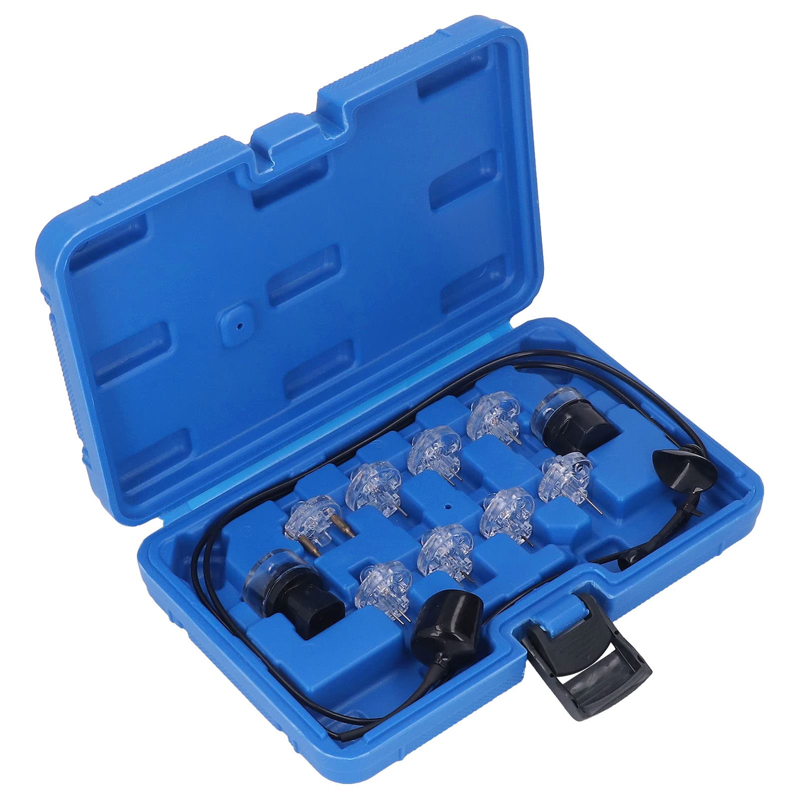 Noid Light Set 11 Pezzi Tester per Iniettori Carburante Strumento Diagnostico Professionale per Auto, Materiale ABS e Gomma, Adatto per //Geo/MU Adatto per LTITEC-2