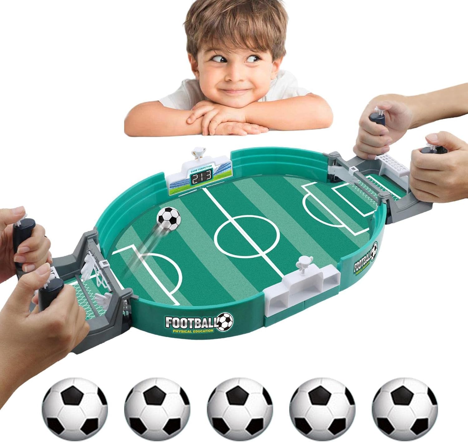 Jogo interativo de mesa de futebol - Mini jogo de mesa de futebol de ...
