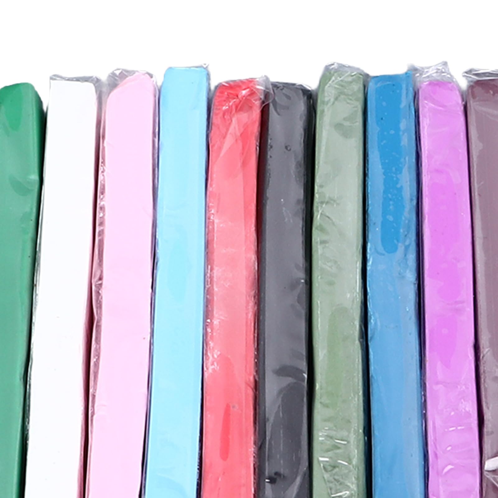 Kit di argilla polimerica 42 colori, set di argilla modellabile morbida con 5 strumenti per scolpire e stampo in silicone, argilla polimerica senza cottura per orecchini, fai da