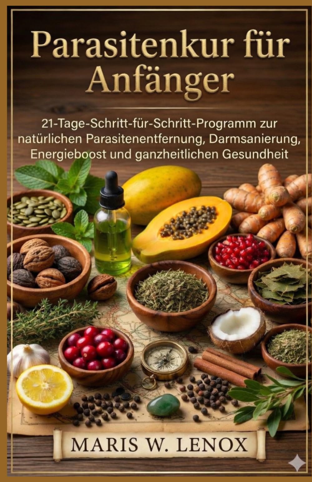 Parasitenkur für Anfänger: 21-Tage-Schritt-für-Schritt-Programm zur natürlichen Parasitenentfernung, Darmsanierung, Energieboost und ganzheitlichen Gesundheit (German Version)