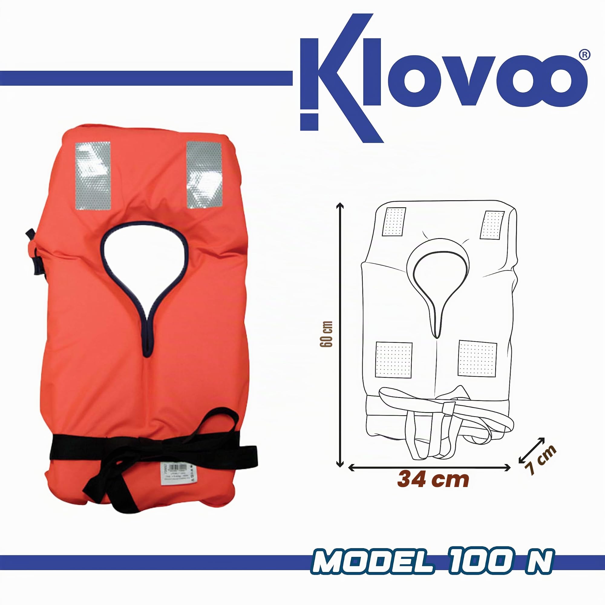 Kit de chalecos salvavidas para identificaciones (homologados, obligatorios) para barco, bote inflable, vela,