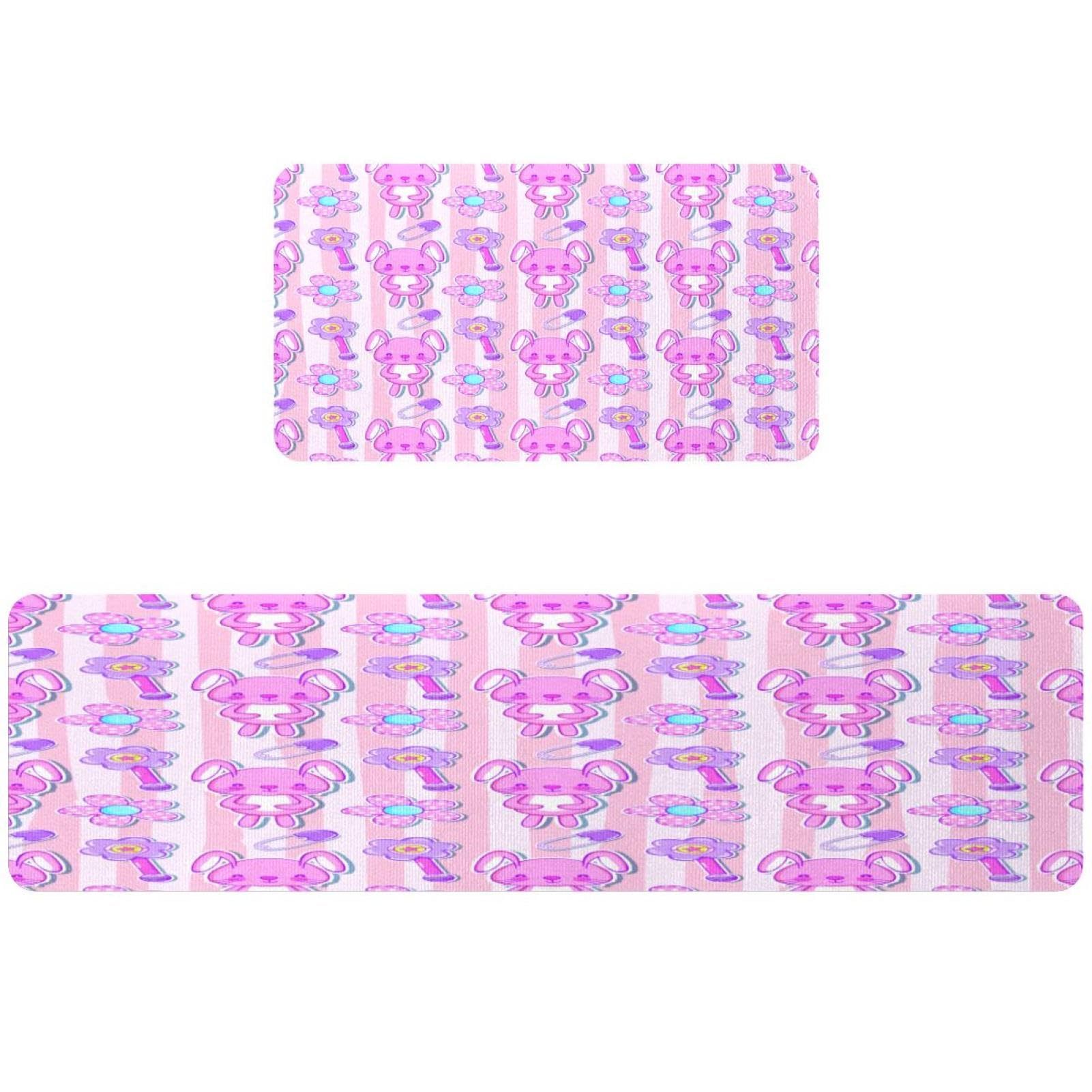 Tapis de cuisine lavables style champêtre pour toute la maison