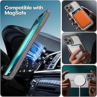 Vista 72 de ImpactStrong Magnetic Guard Designed for iPhone 14 Pro Max Case [Camera Protection] [Military Grade Drop Tested] [Compatible with MagSafe] Slim Black