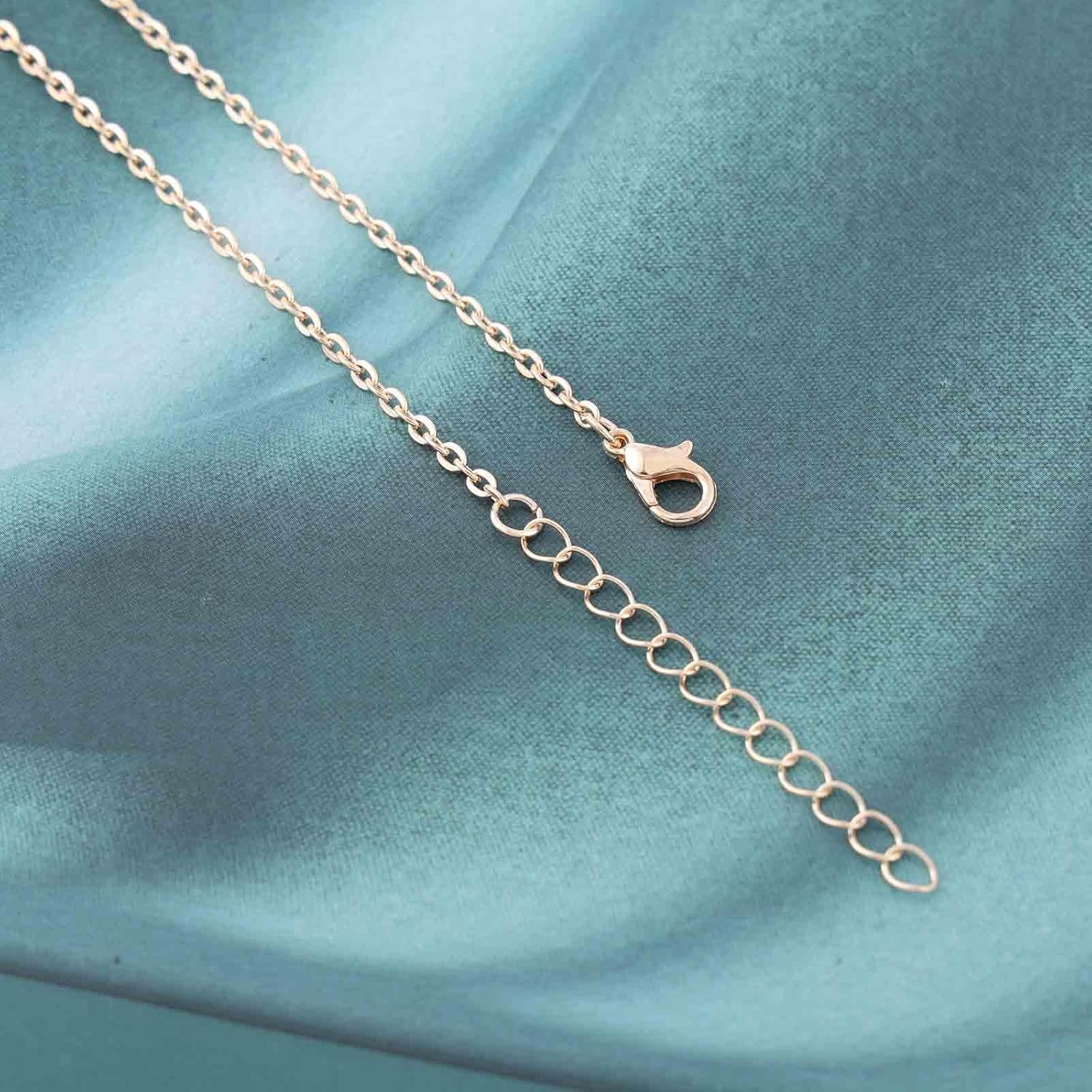 Bohemian Textured Floral Pendant Necklace Gold Metal Flower Choker Necklaces Hammered Floral Petal Chain Necklace Exaggerated Flower Petal Collar Necklaces Jewelry for Women - Image 7